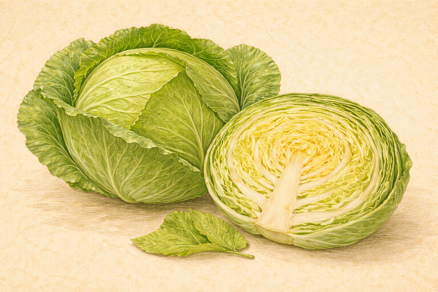 キャベツのイラスト