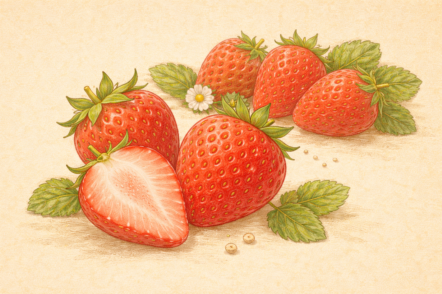 いちごのイラスト