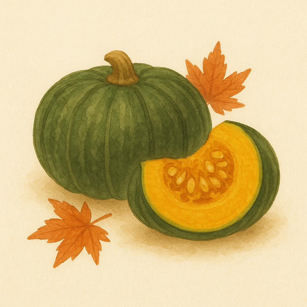 カボチャのイラスト