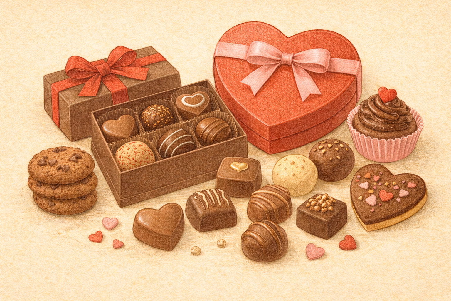 バレンタインのイラスト