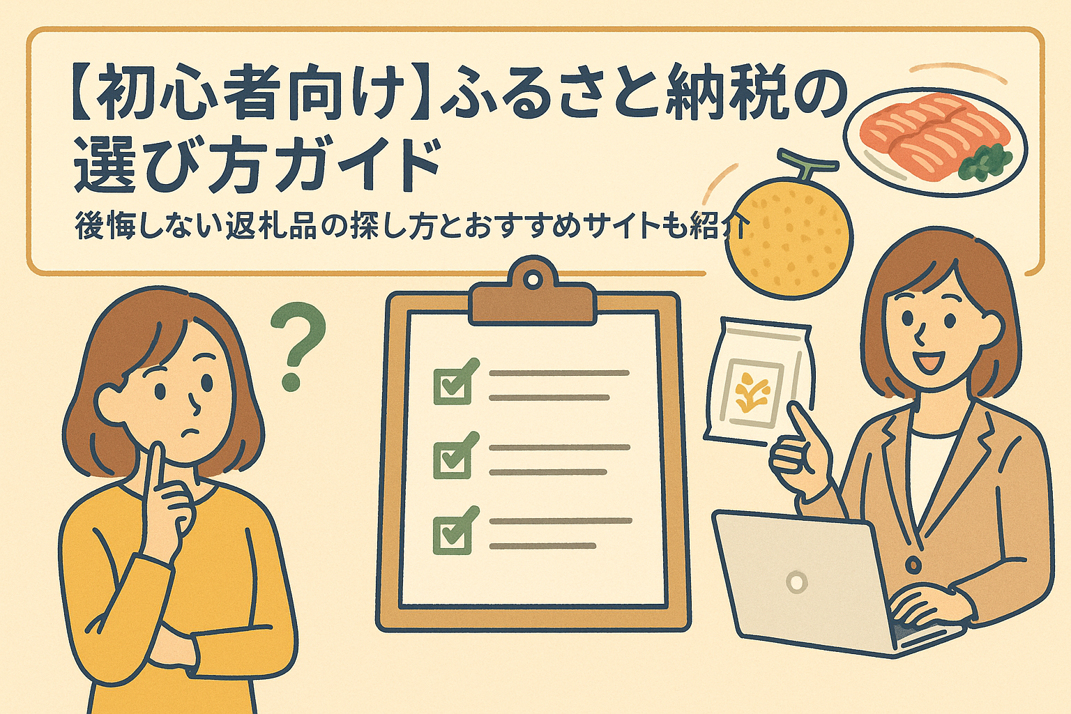 ふるさと納税の選び方ガイド