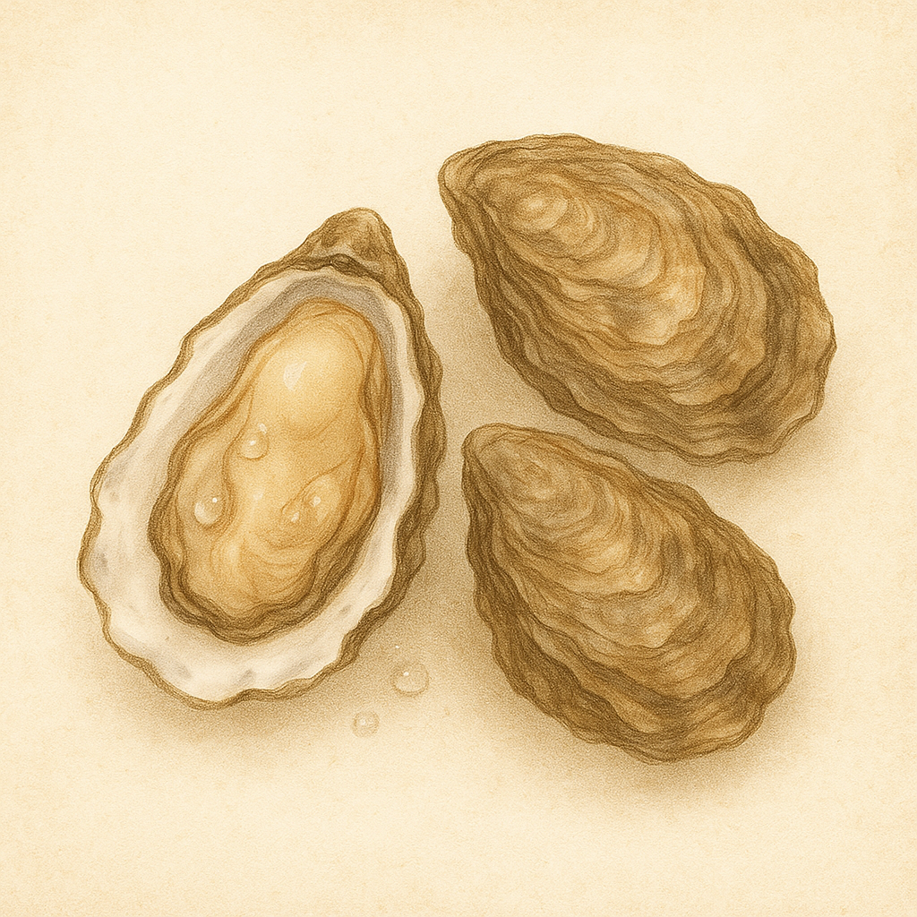 牡蠣のイラスト