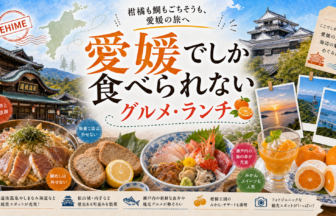 愛媛でしか食べられないグルメ・ランチ完全ガイド｜カテゴリ別に迷わず選ぶ
