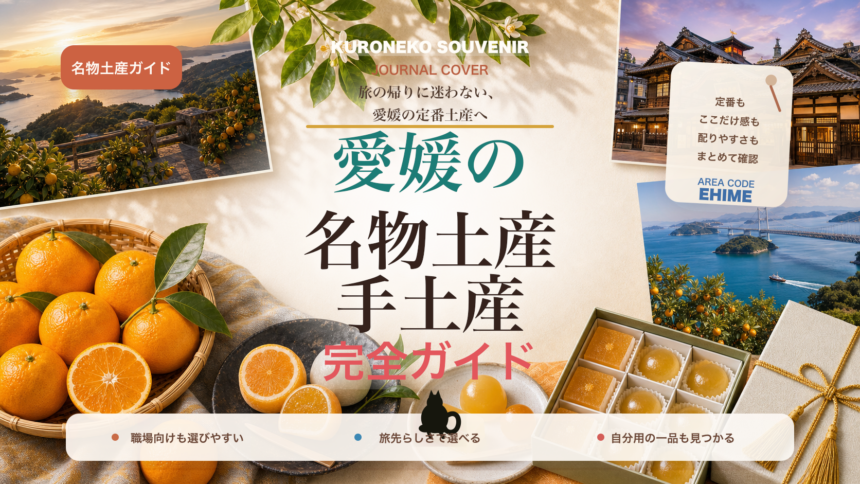 愛媛の名物土産・手土産おすすめ完全ガイド｜迷ったらまずこれ