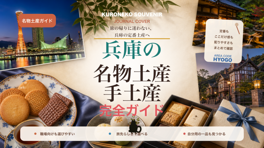 兵庫の名物土産・手土産おすすめ完全ガイド｜迷ったらまずこれ