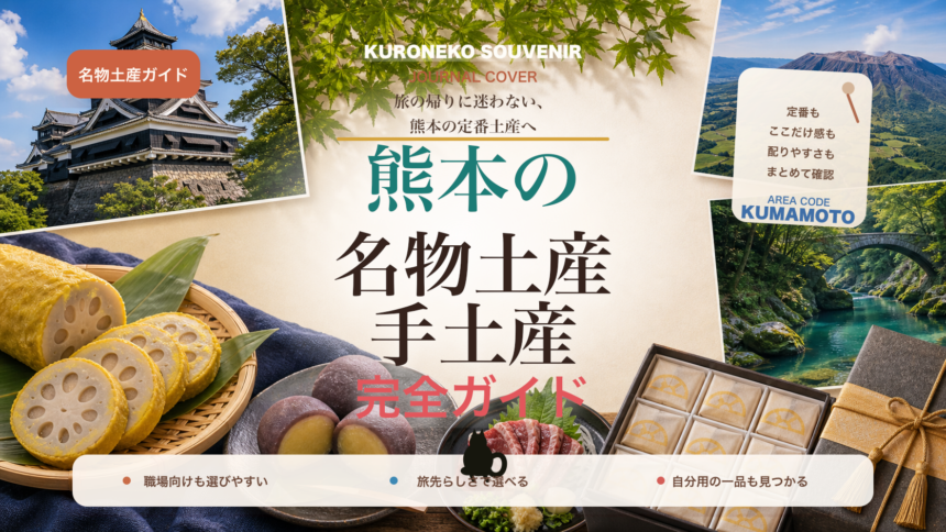 熊本の名物土産・手土産おすすめ完全ガイド｜迷ったらまずこれ