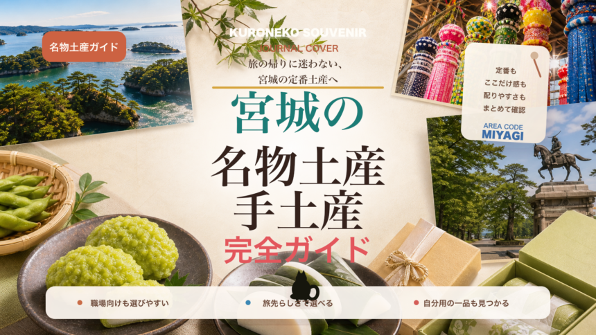 宮城の名物土産・手土産おすすめ完全ガイド｜迷ったらまずこれ