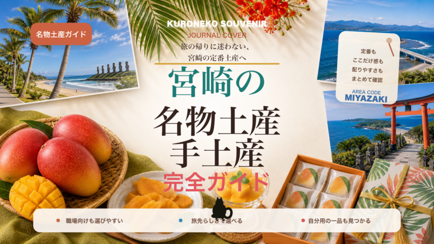 宮崎の名物土産・手土産おすすめ完全ガイド｜迷ったらまずこれ