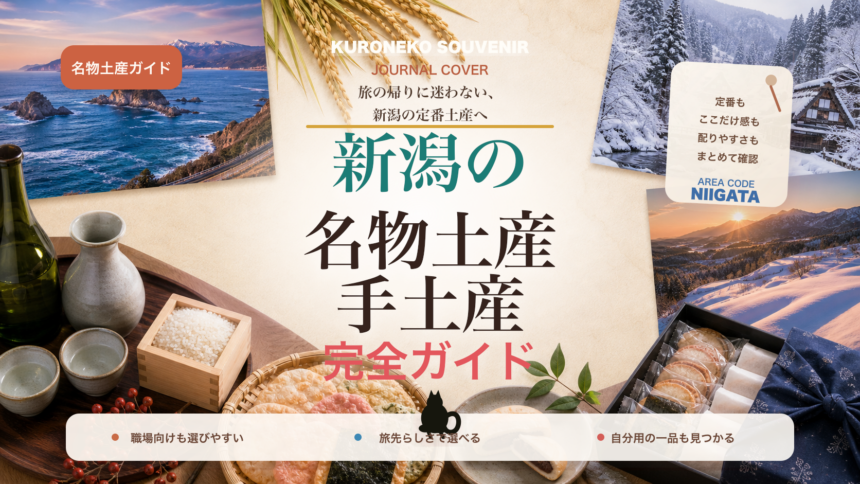 新潟の名物土産・手土産おすすめ完全ガイド｜迷ったらまずこれ