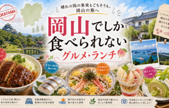 岡山でしか食べられないグルメ・ランチ完全ガイド｜カテゴリ別に迷わず選ぶ