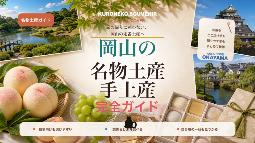 岡山の名物土産・手土産おすすめ完全ガイド｜迷ったらまずこれ