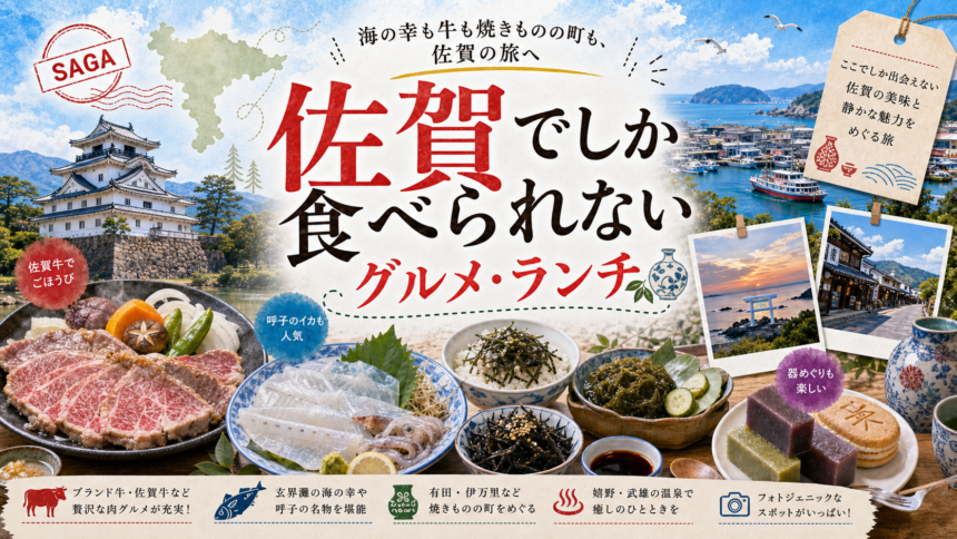 佐賀でしか食べられないグルメ・ランチ完全ガイド｜カテゴリ別に迷わず選ぶ