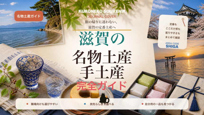 滋賀の名物土産・手土産おすすめ完全ガイド｜迷ったらまずこれ