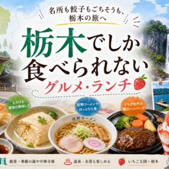 栃木でしか食べられないグルメ・ランチ完全ガイド｜カテゴリ別に迷わず選ぶ