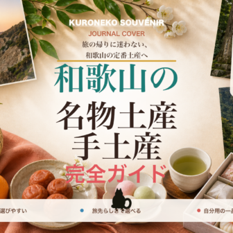 和歌山の名物土産・手土産おすすめ完全ガイド｜迷ったらまずこれ