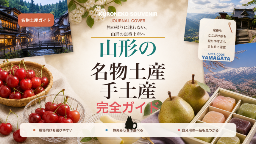山形の名物土産・手土産おすすめ完全ガイド｜迷ったらまずこれ