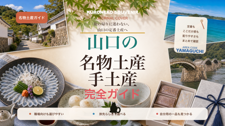 山口の名物土産・手土産おすすめ完全ガイド｜迷ったらまずこれ