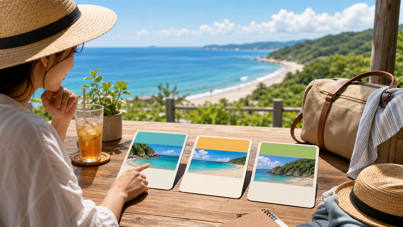佐賀から近隣県の海水浴場も比較する夏旅行イメージ