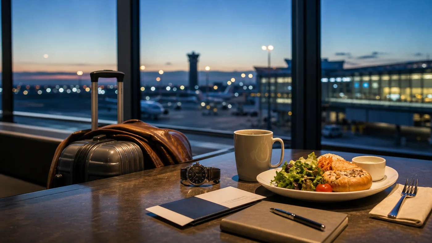 羽田空港第3ターミナルで深夜早朝に食事を選ぶチェックリスト