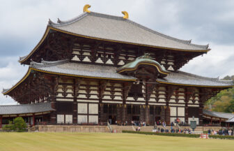 Todaiji Daibutsuden Great Buddha Hall exterior in Nara