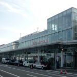 Exterior view of Nagasaki Airport terminal building
