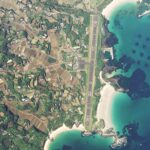 Aerial view of Iki Airport