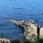 Akinohama coast on Izu Oshima