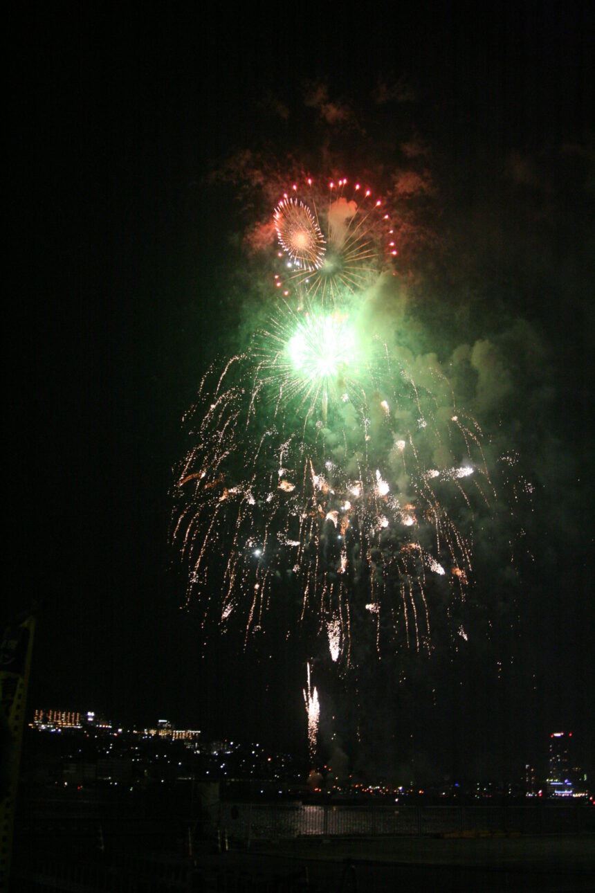 Summer fireworks in Nagasaki for a Japan summer traditions guide