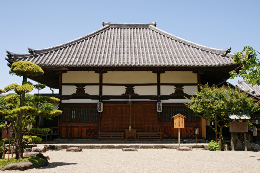 Asuka-dera temple in Asuka, Nara Prefecture