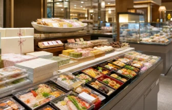 Depachika food hall bento sweets and takeout in Japan