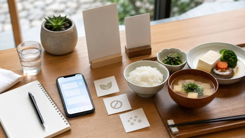 Dietary needs and restaurant planning for Japan travelers