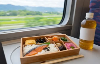 Ekiben station bento for train travel in Japan
