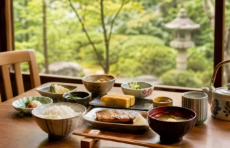Japanese hotel breakfast and dining options for travelers