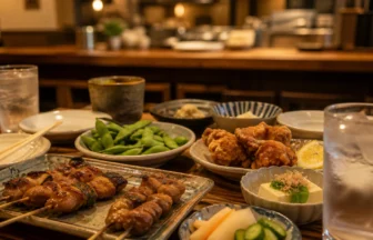 Izakaya shared plates and casual dining in Japan