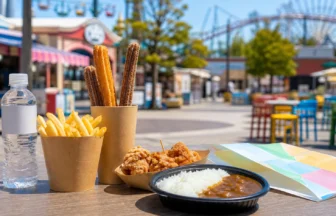 Theme park snacks and meal planning in Japan