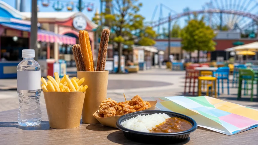Theme park snacks and meal planning in Japan