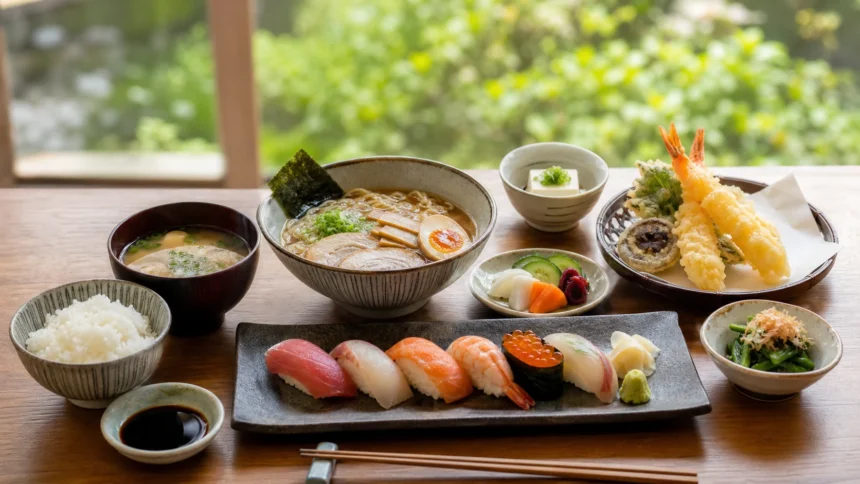 Classic Japanese foods for first-time travelers