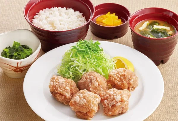 JOYFULL EXPRESSのジョイフル塩唐揚げ定食