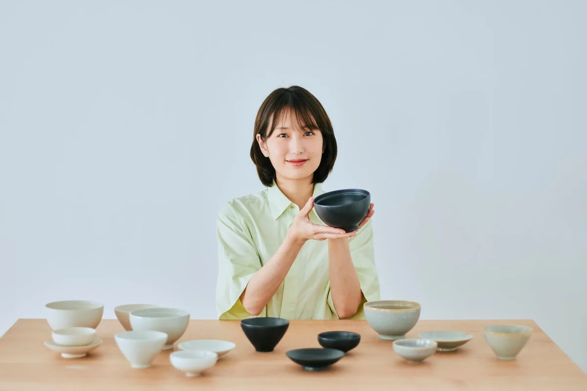 よりそう入れ子碗セット 黒