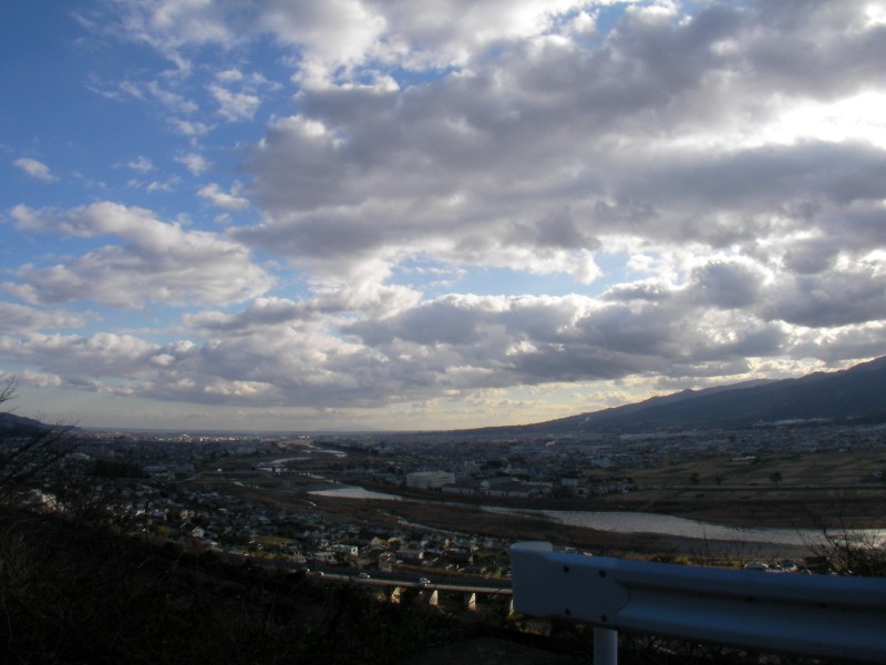 松田町の松田町の眺望