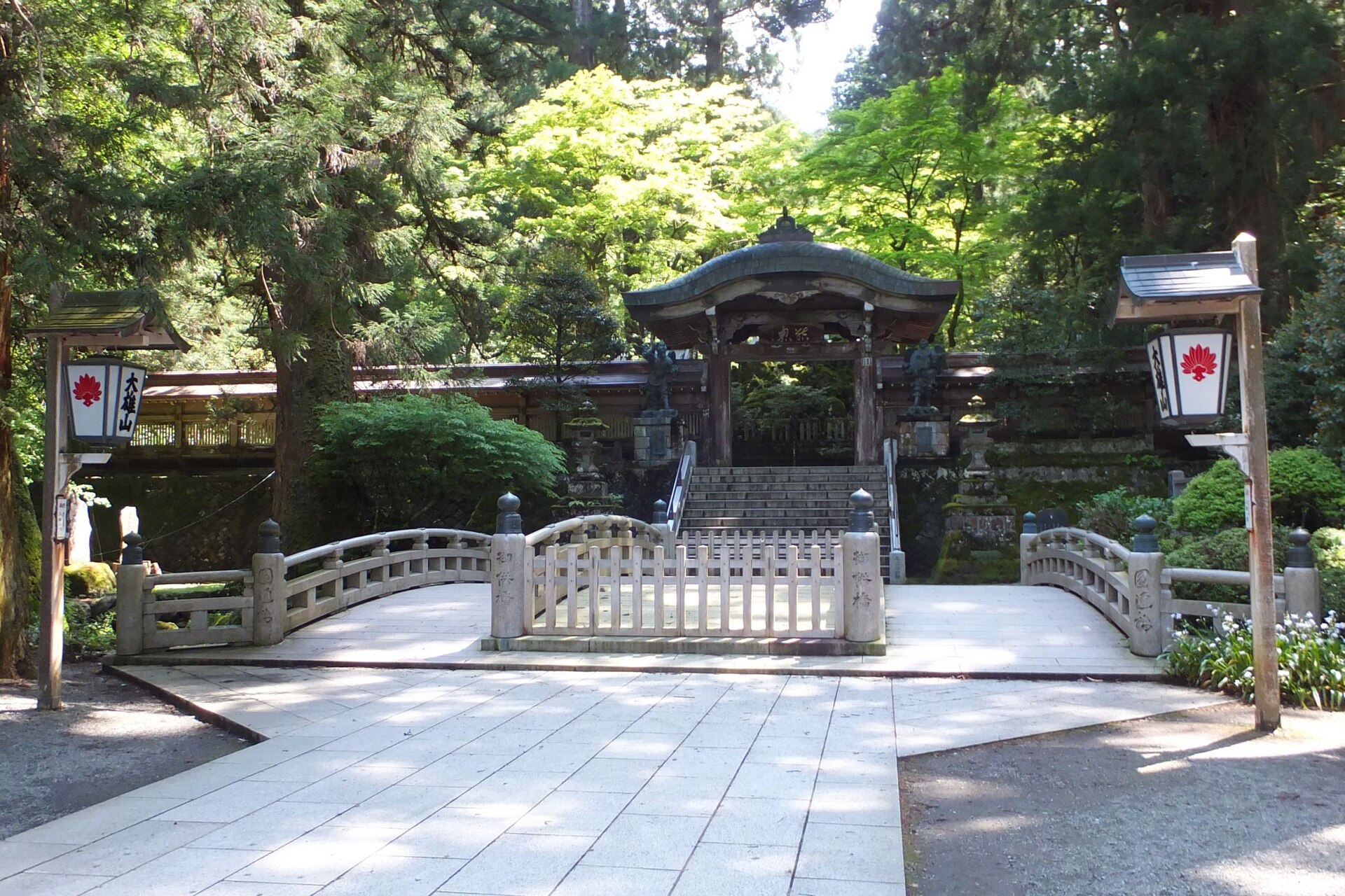 南足柄市の大雄山最乗寺の参道
