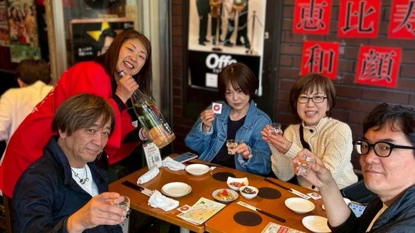 日本酒と料理を楽しむイベントイメージ