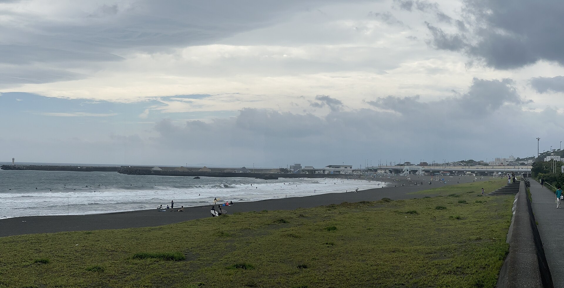 大磯町の大磯海水浴場