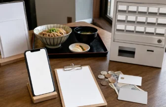 Restaurant reservations ticket machines and payment planning in Japan