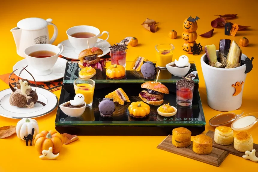 シェラトン都ホテル東京 ハロウィーンアフタヌーンティーの全体イメージ