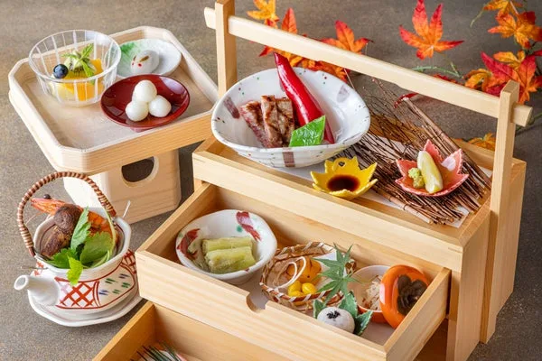 お月見会席の料理イメージ