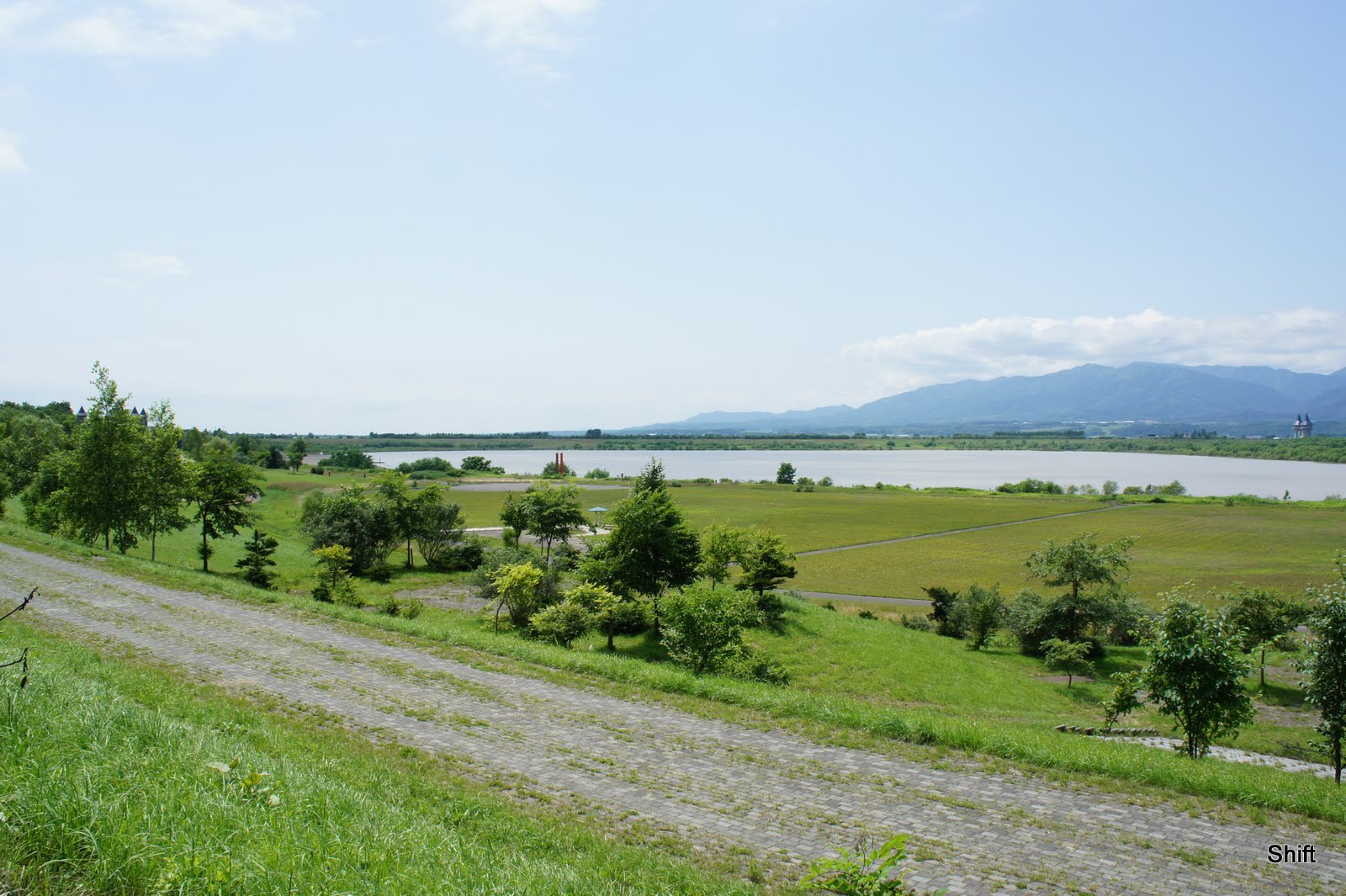 砂川オアシスパークの池