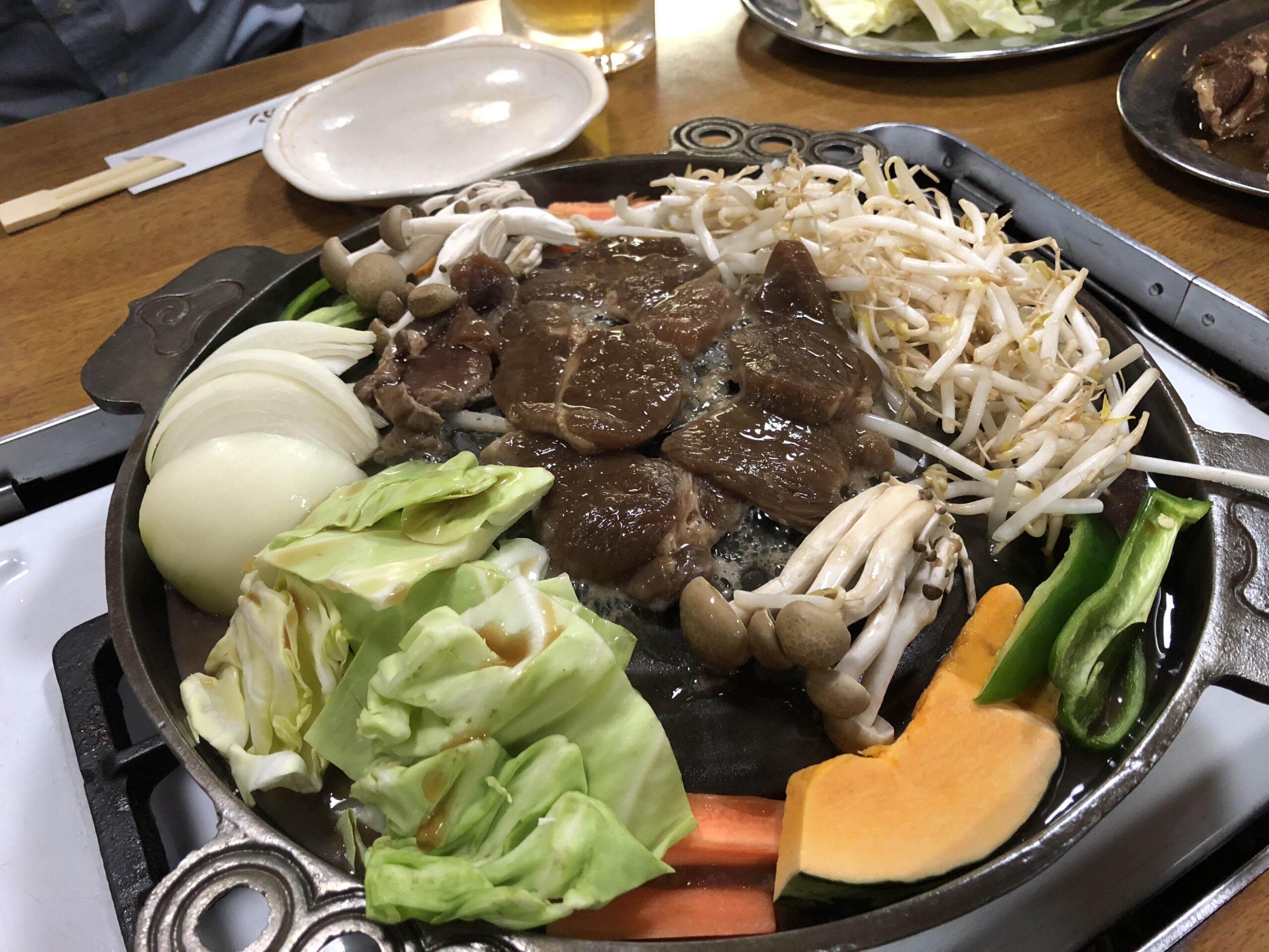 ジンギスカン料理