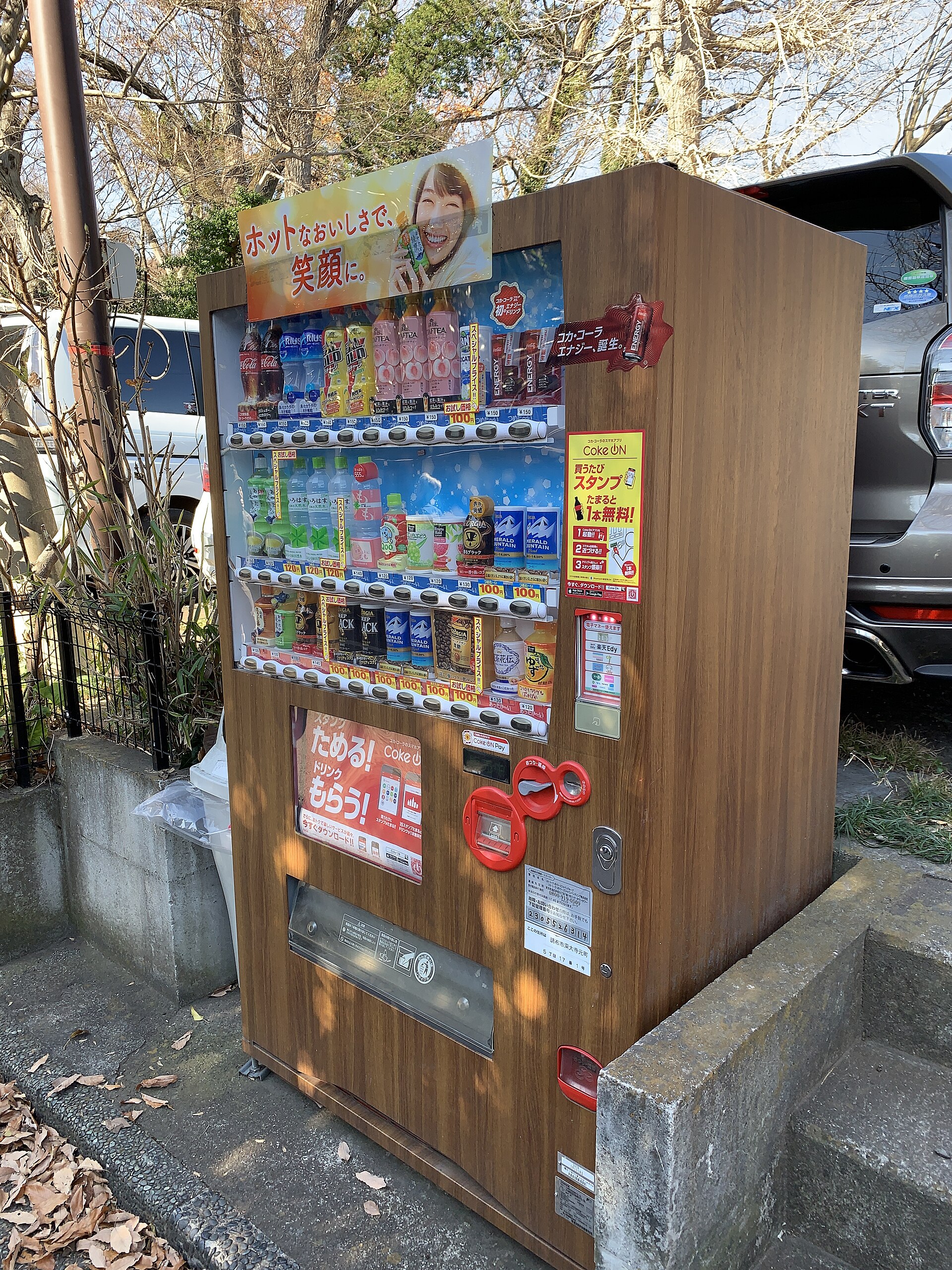調布市の深大寺の境内