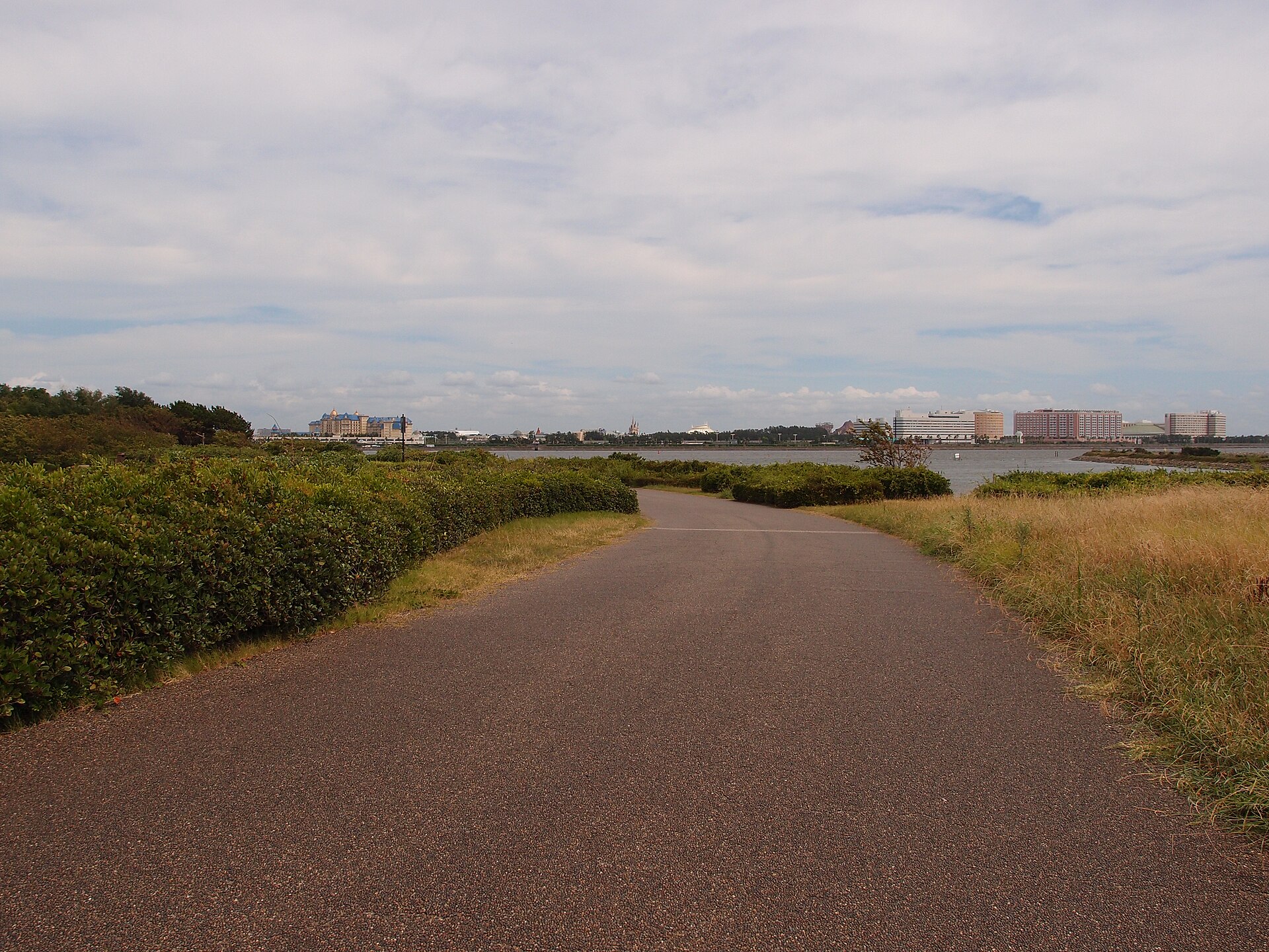江戸川区の葛西臨海公園の景色